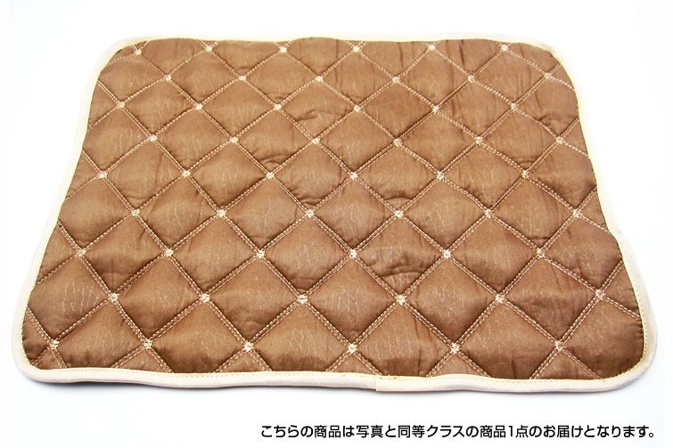 テラヘルツ鉱石 高純度 さざれ 大容量300g入り 快適安眠枕パッド ハニーブラウン[T422-2098] 2枚目