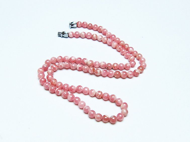 インカローズ ロードクロサイト ネックレス 5mm [t423-1755] 2枚目