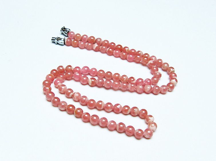 インカローズ ロードクロサイト ネックレス 5mm [t423-1847] 2枚目