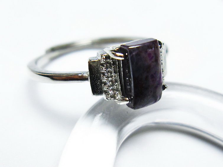 スギライト 指輪 (16号)[T427-4524] 3枚目