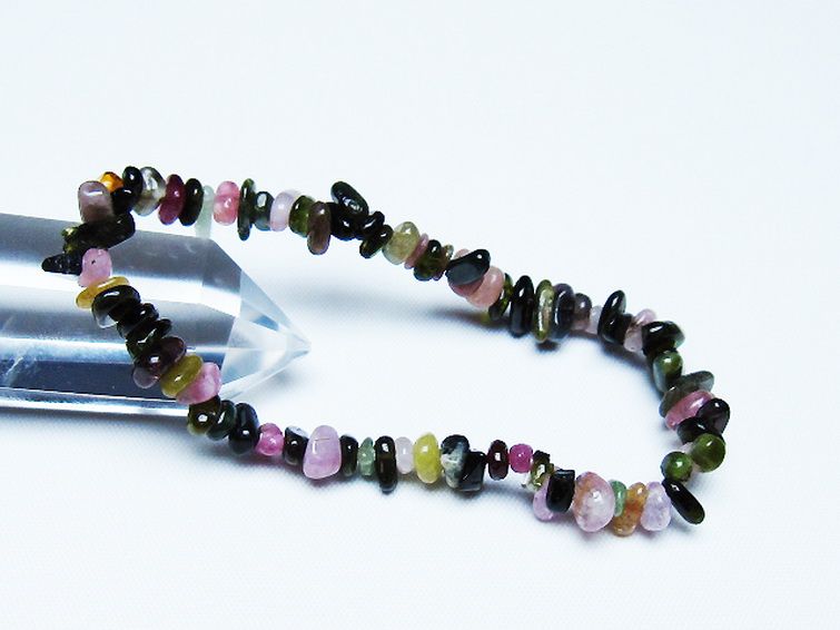 ミックスカラートルマリン ブレスレット [T429-1014] 1枚目