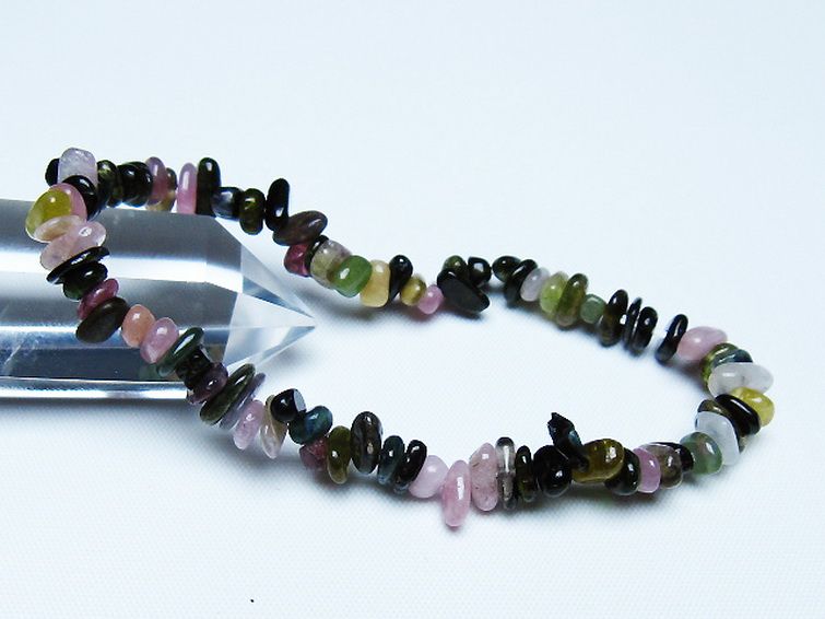 ミックスカラートルマリン ブレスレット [T429-1023] 1枚目