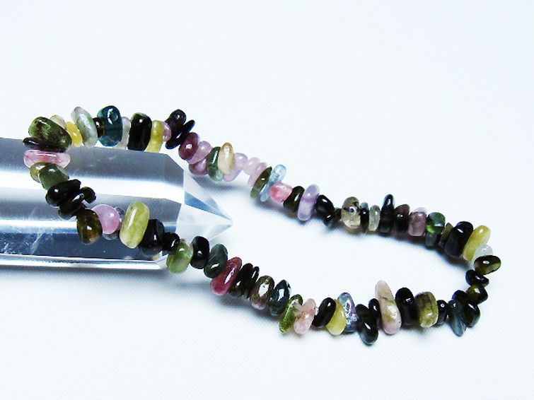 ミックスカラートルマリン ブレスレット [T429-1029] 1枚目