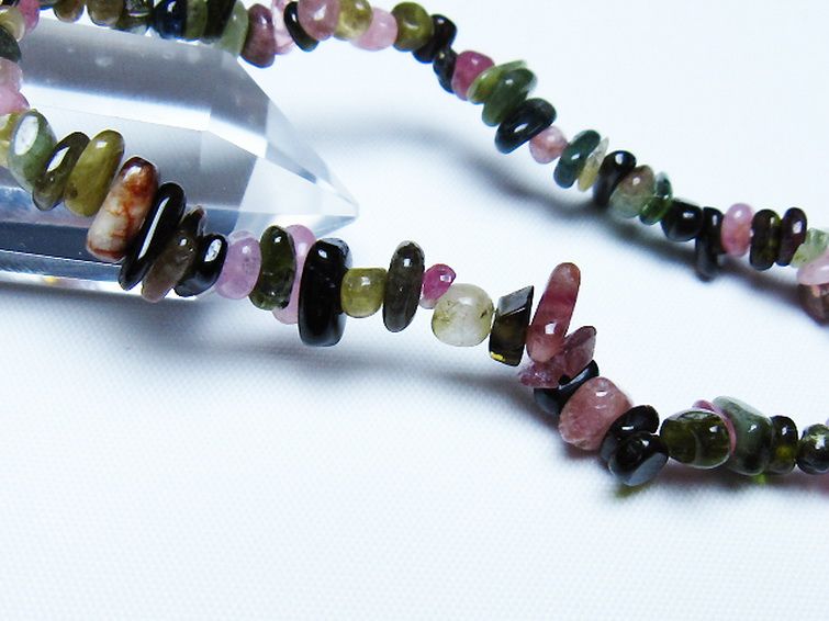 ミックスカラートルマリン ブレスレット [T429-1032] 2枚目