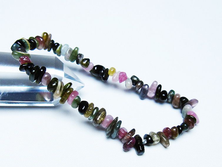 ミックスカラートルマリン ブレスレット [T429-1037] 1枚目