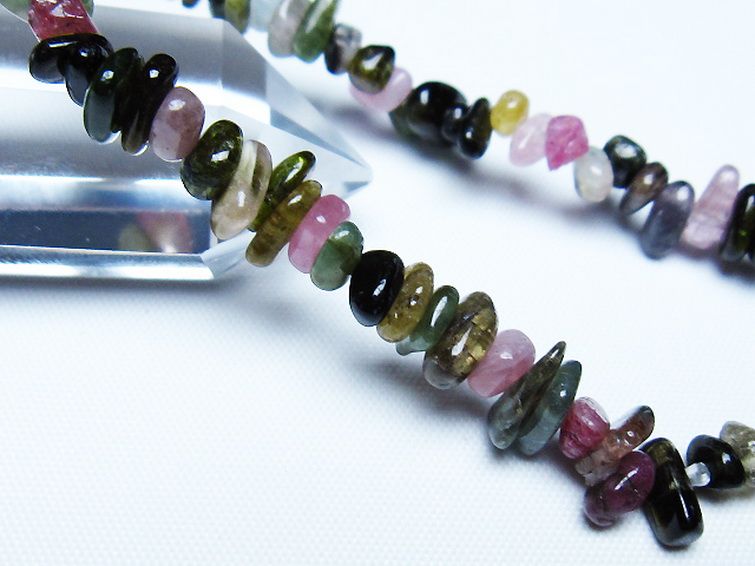 ミックスカラートルマリン ブレスレット [T429-1037] 2枚目