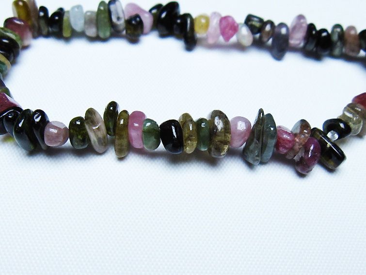 ミックスカラートルマリン ブレスレット [T429-1037] 3枚目