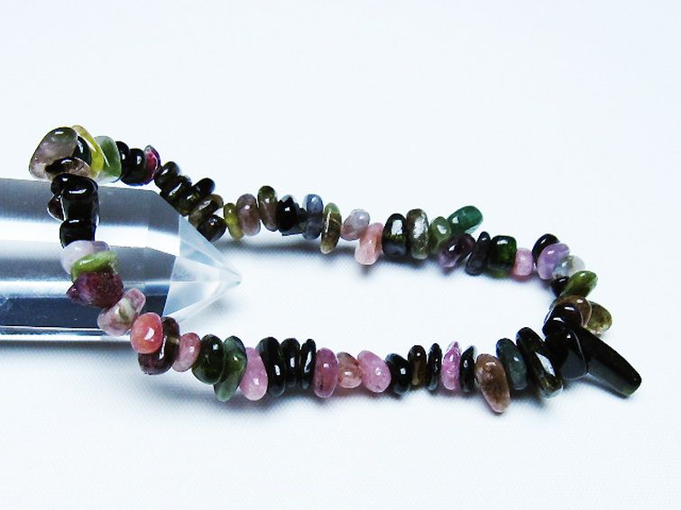 ミックスカラートルマリン ブレスレット [T429-1040] 1枚目