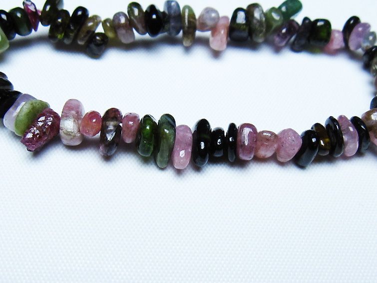 ミックスカラートルマリン ブレスレット [T429-1040] 3枚目
