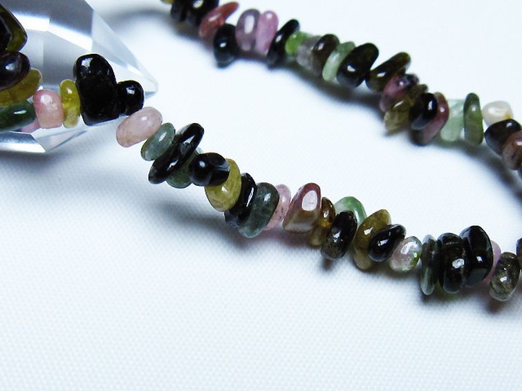 ミックスカラートルマリン ブレスレット [T429-1043] 2枚目
