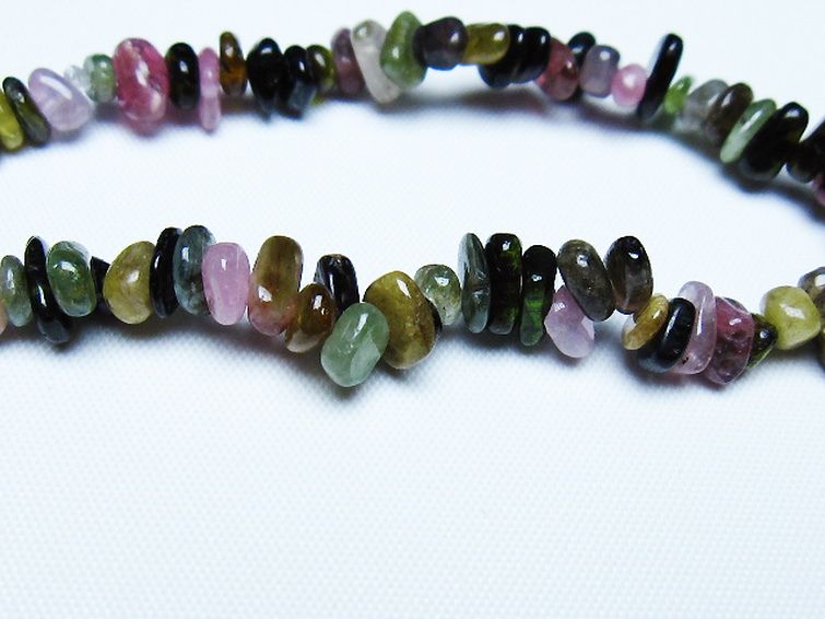 ミックスカラートルマリン ブレスレット [T429-1043] 3枚目