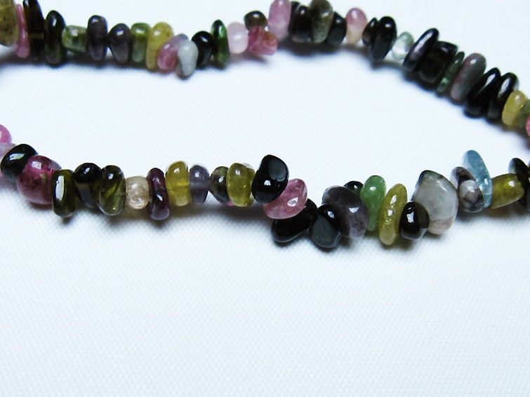 ミックスカラートルマリン ブレスレット [T429-1046] 3枚目