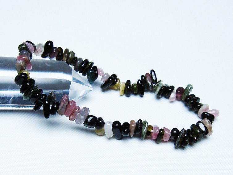 ミックスカラートルマリン ブレスレット [T429-1049] 1枚目