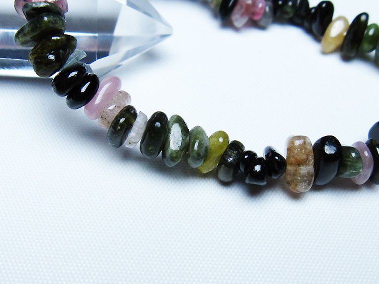 ミックスカラートルマリン ブレスレット [T429-1051] 2枚目