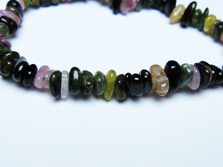 ミックスカラートルマリン ブレスレット [T429-1051] 3枚目