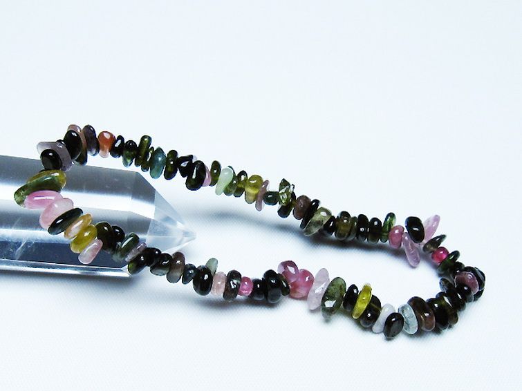 ミックスカラートルマリン ブレスレット [T429-1055] 1枚目