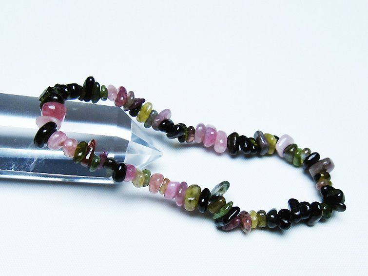ミックスカラートルマリン ブレスレット [T429-1062] 1枚目