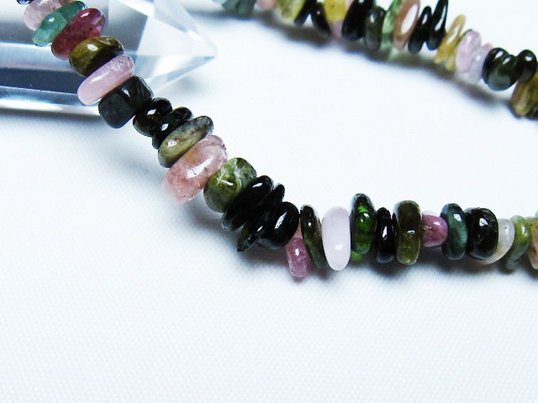 ミックスカラートルマリン ブレスレット [T429-1065] 2枚目