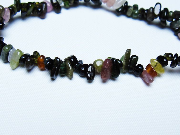ミックスカラートルマリン ブレスレット [T429-925] 3枚目