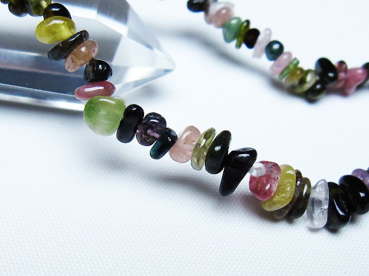 ミックスカラートルマリン ブレスレット [T429-932] 2枚目