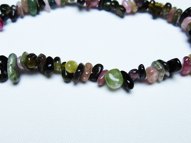 ミックスカラートルマリン ブレスレット [T429-932] 3枚目