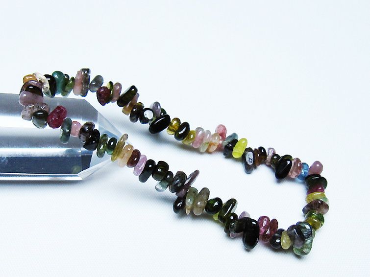 ミックスカラートルマリン ブレスレット [T429-965] 1枚目