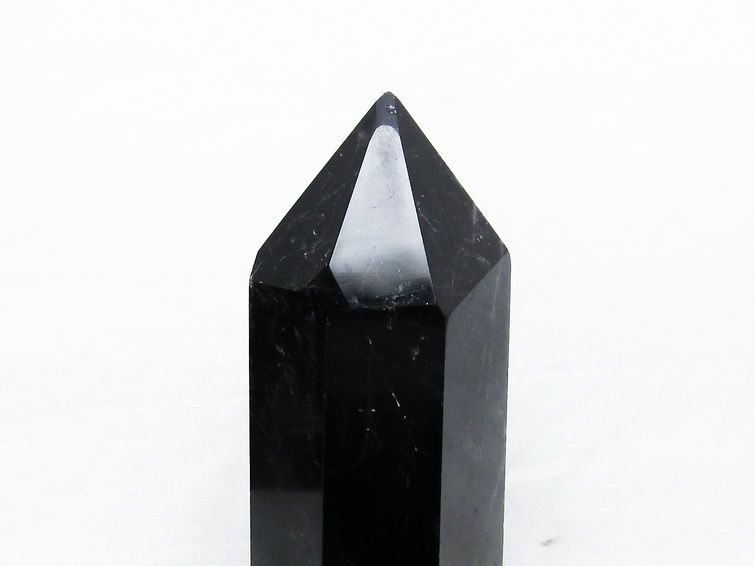 モリオン 純天然 黒水晶 六角柱[T43-7332] 3枚目
