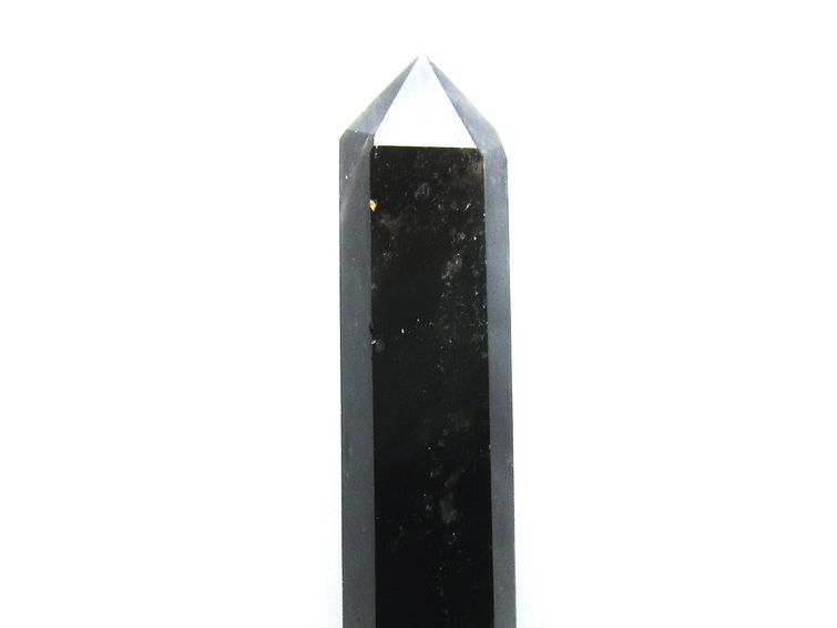 2.5Kg モリオン 純天然 黒水晶 六角柱[T43-7441] 2枚目