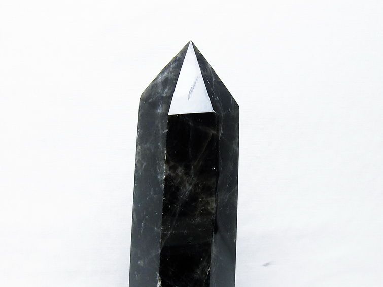 モリオン 純天然 黒水晶 六角柱 [t43-8177] 3枚目