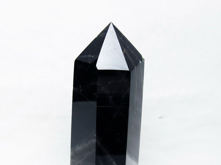 モリオン 純天然 黒水晶 六角柱[T43-8183] 3枚目