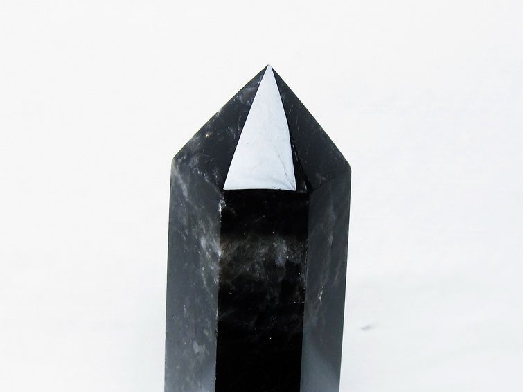 モリオン 純天然 黒水晶 六角柱[T43-8184] 3枚目