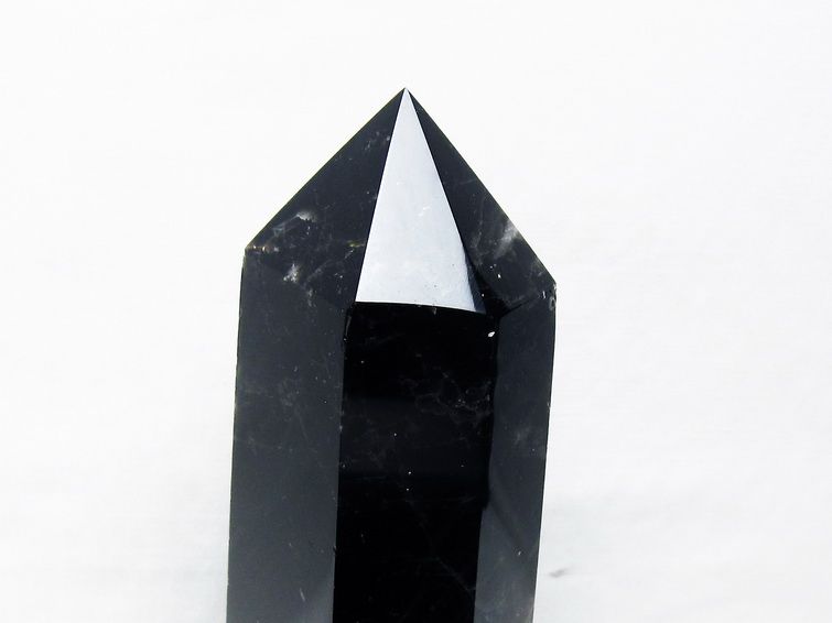 モリオン 純天然 黒水晶 六角柱[T43-8185] 3枚目