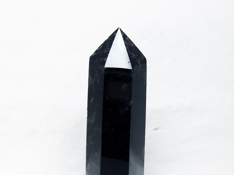 モリオン 純天然 黒水晶 六角柱[T43-8203] 3枚目