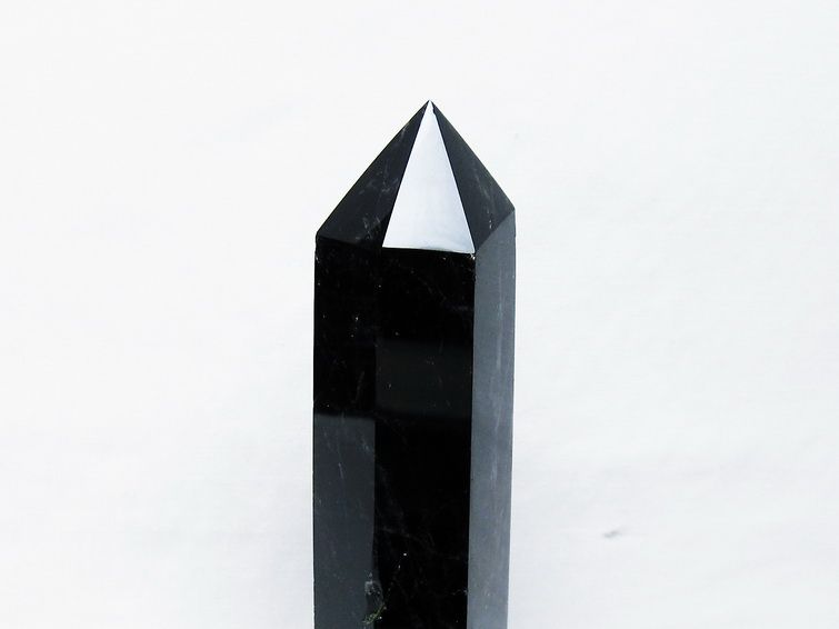 モリオン 純天然 黒水晶 六角柱 [t43-8208] 3枚目