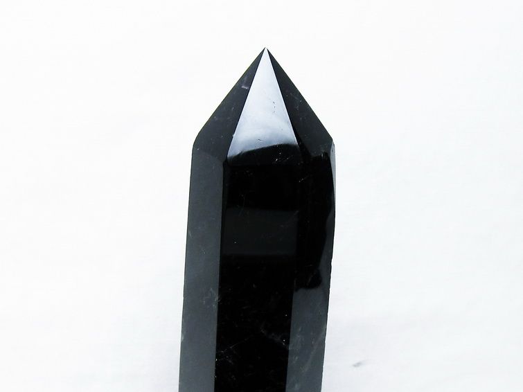 モリオン 純天然 黒水晶 六角柱[T43-8215] 3枚目