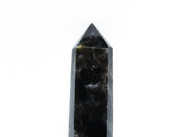 モリオン 純天然 黒水晶 六角柱[T43-8343] 3枚目