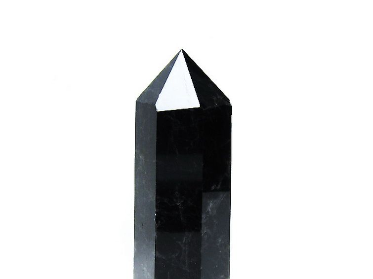 モリオン 純天然 黒水晶 六角柱 [t43-8344] 3枚目