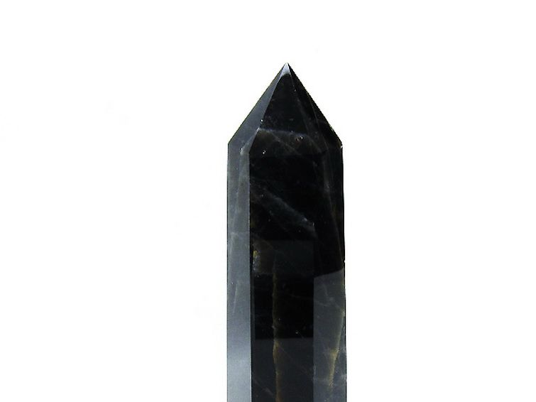モリオン 純天然 黒水晶 六角柱 [t43-8345] 3枚目