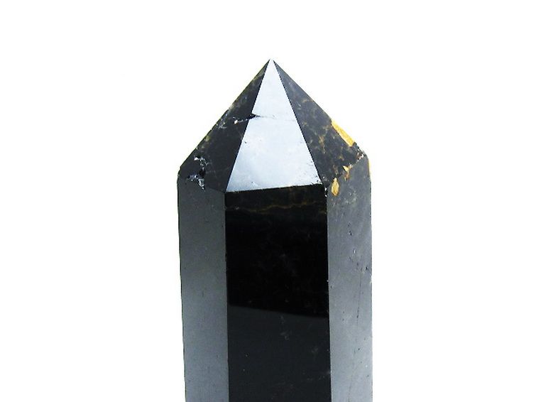 モリオン 純天然 黒水晶 六角柱[T43-8372] 3枚目