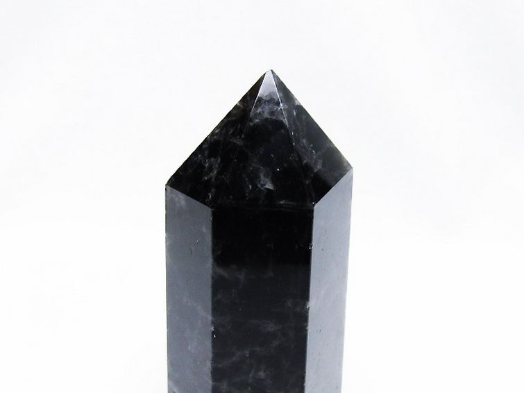 モリオン 純天然 黒水晶 六角柱 [t43-8431] 3枚目