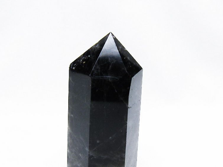 モリオン 純天然 黒水晶 六角柱 [t43-8433] 2枚目