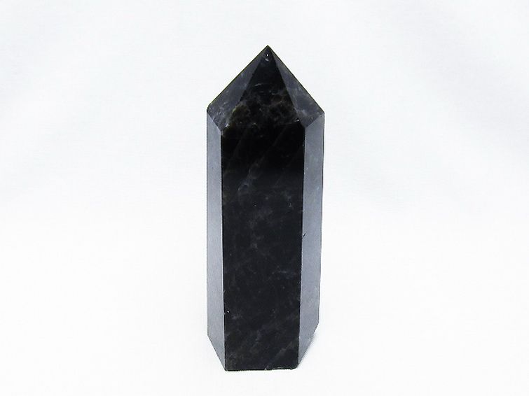モリオン 純天然 黒水晶 六角柱 [t43-8436] 1枚目