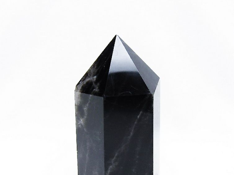 モリオン 純天然 黒水晶 六角柱 [t43-8440] 3枚目