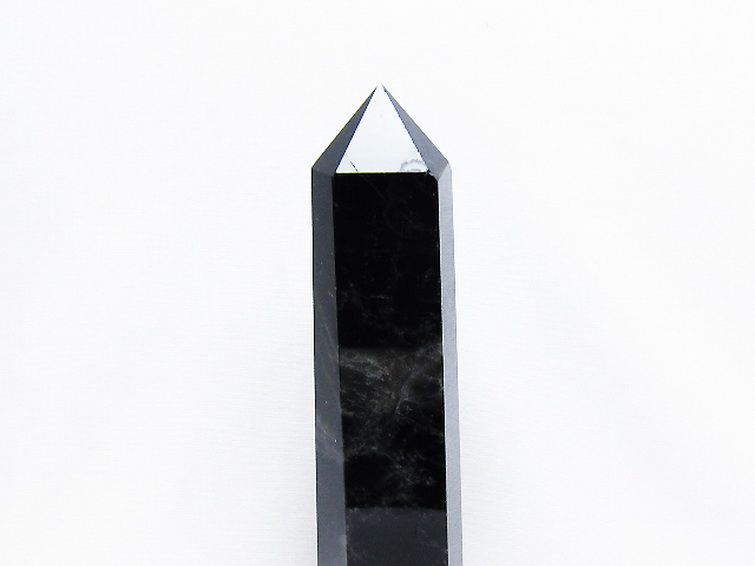モリオン 純天然 黒水晶 六角柱 [t43-8483] 2枚目
