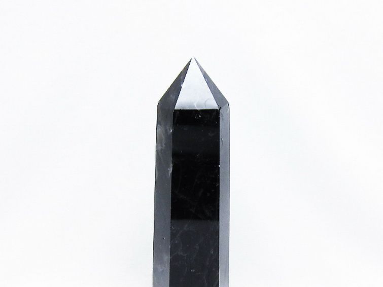 モリオン 純天然 黒水晶 六角柱 [t43-8484] 2枚目