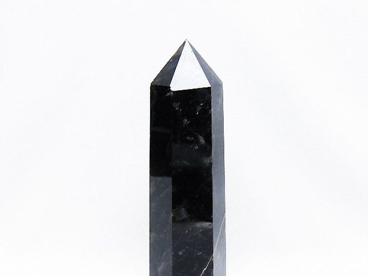 モリオン 純天然 黒水晶 六角柱 [t43-8484] 3枚目