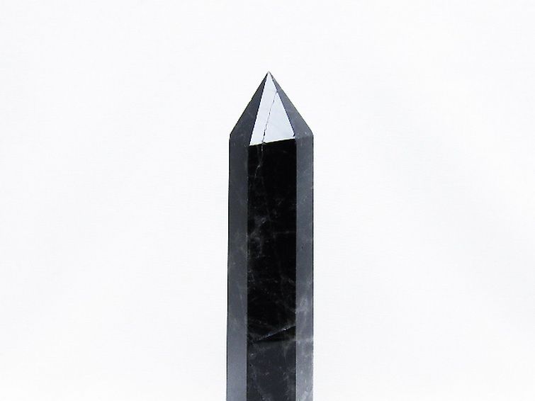 モリオン 純天然 黒水晶 六角柱 [t43-8485] 3枚目