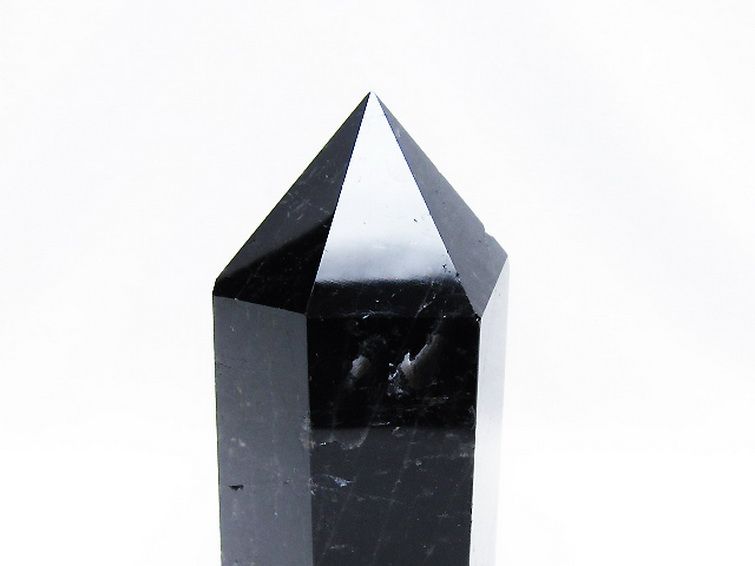 モリオン 純天然 黒水晶 六角柱[T43-8492] 3枚目