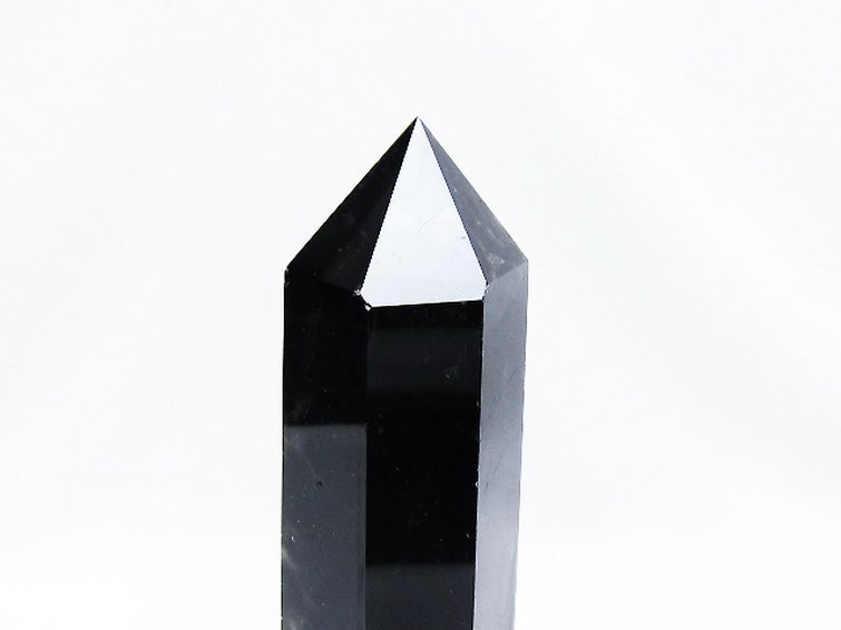 モリオン 純天然 黒水晶 六角柱 [t43-8497] 3枚目