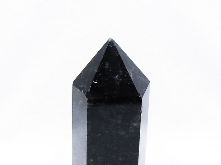 モリオン 純天然 黒水晶 六角柱 [t43-8506] 2枚目